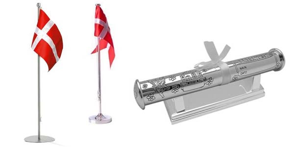 Flaggen und Taufrohr Flaggen und Taufrohr